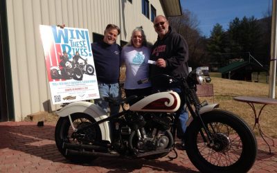 Pat Brase and B.J. Whitley Win 12th Annual WTT Vintage Motorcycle Raffle!!! (2014)