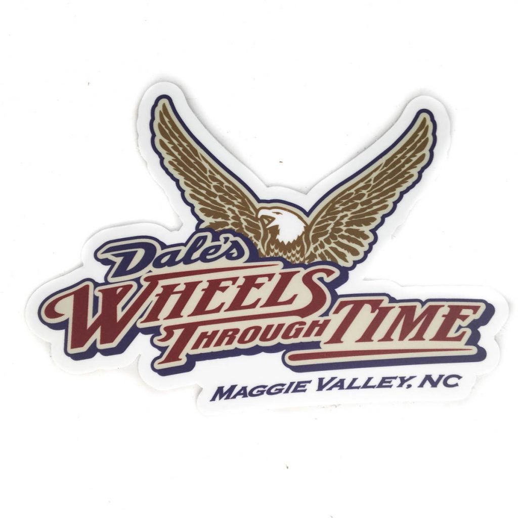 Dale's Eagle Sticker Wheels Through Time